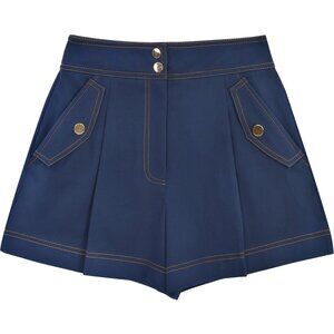 veronica beard Keita Marine High-Rise Short